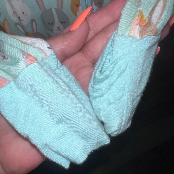 Little Sleepies Rad Rabbits Zippy 6-12 Months - Picture 3 of 5